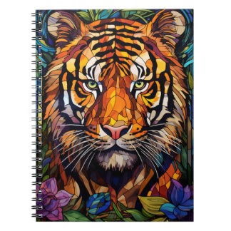 Animal Notebook In Vitral Art