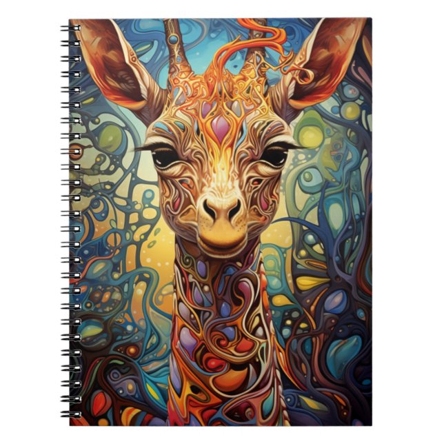 Animal Notebook In Vitral Art (Front)