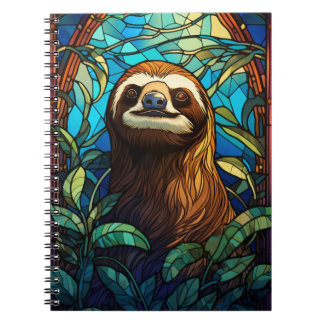 Animal Notebook In Vitral Art
