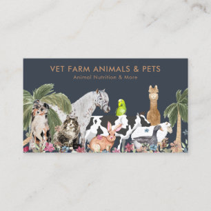 Animal Nutritionist Business Card
