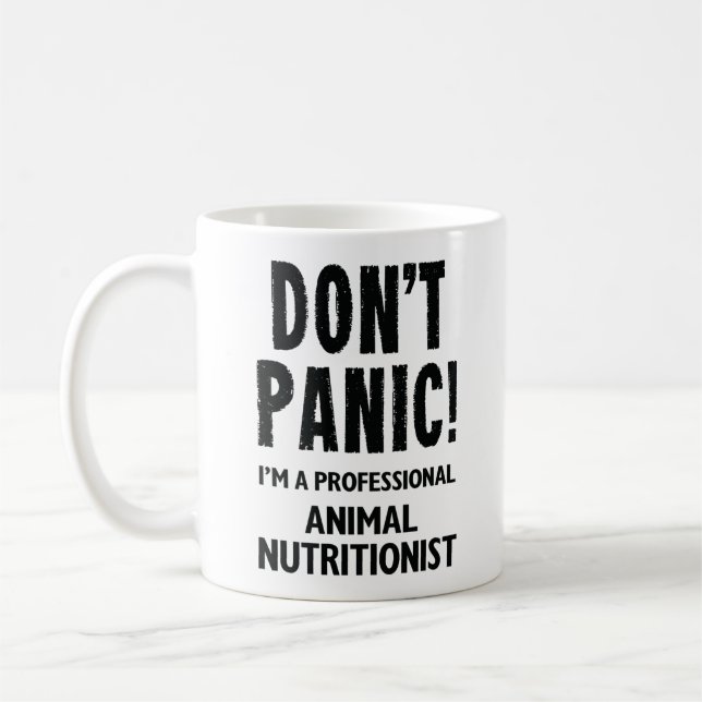 Animal Nutritionist Coffee Mug (Left)