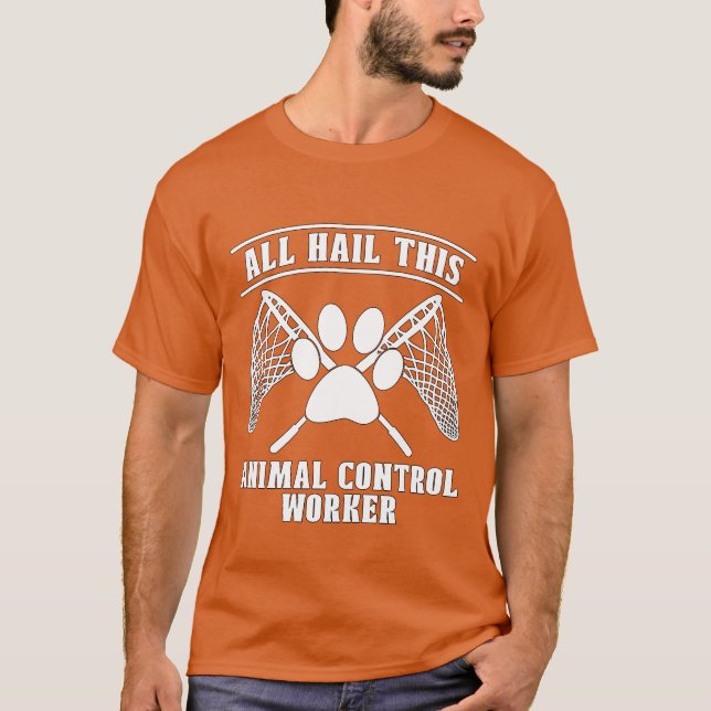 Animal Officer All Hailhis Rescue Animal Officer g T-Shirt (Front)