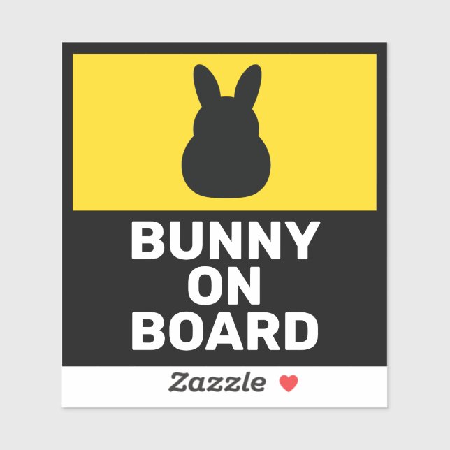Animal On Board Sticker (Sheet)