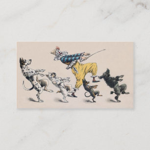 Animal or Dog Trainer, Clown, Dance Teacher Business Card