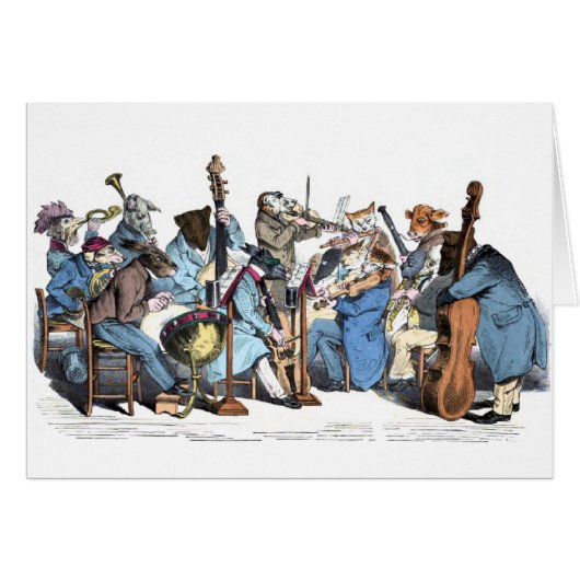 Animal Orchestra Cards (Front Horizontal)