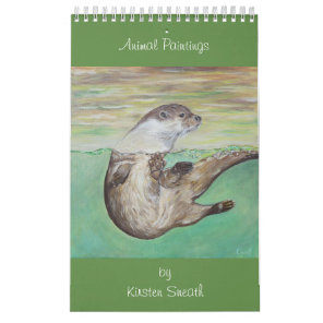 Animal paintings by Kirsten Sneath Calendar