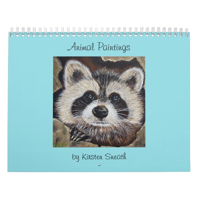 Animal Paintings Calendar (Cover)