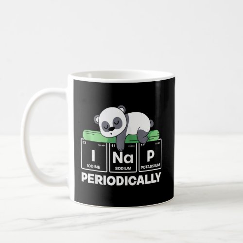 Animal Pajama Periodic Table Nap Cute Sleeping Pan Coffee Mug