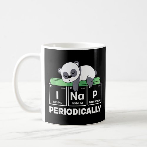 Animal Pajama Periodic Table Nap Cute Sleeping Pan Coffee Mug