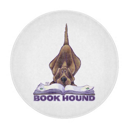 Animal Parade Book Hound Cutting Board