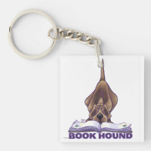Animal Parade Book Hound Keychain