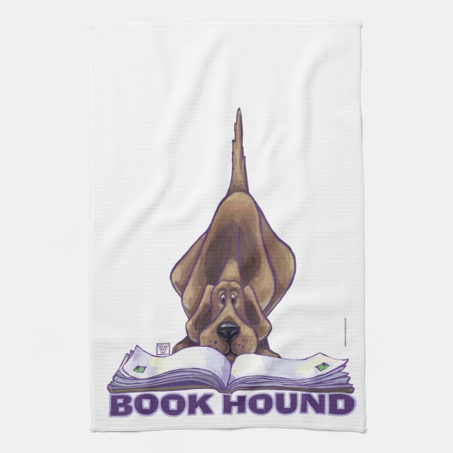 Animal Parade Book Hound Towel (Vertical)