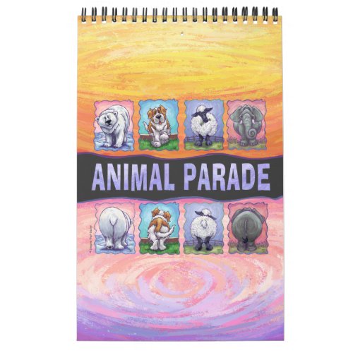 Animal Parade Calender Calendar