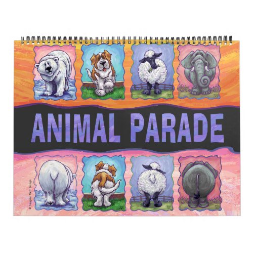 Animal Parade Calender Calendar