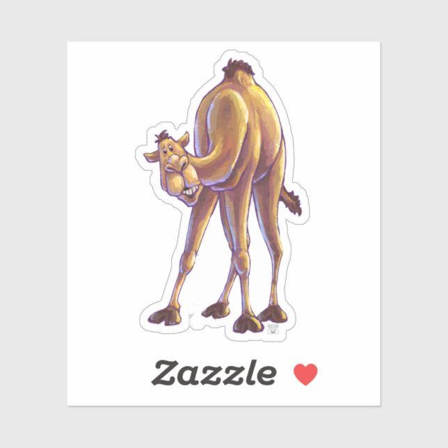 Animal Parade Camel Sticker (Sheet)