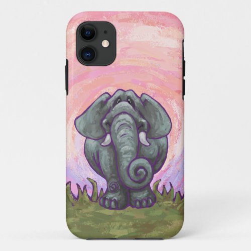Animal Parade Elephant Barely There IDCredit Card iPhone 11 Case