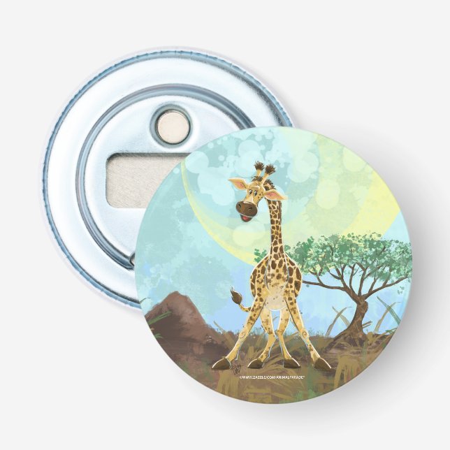 Animal Parade Giraffe Bottle Opener (Front)