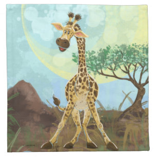 Animal Parade Giraffe Cloth Napkin