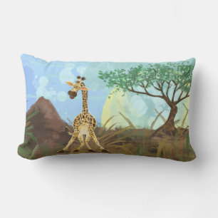Animal Parade Giraffe Lumbar Pillow