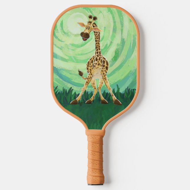 Animal Parade Giraffe Pickleball Paddle (Front)