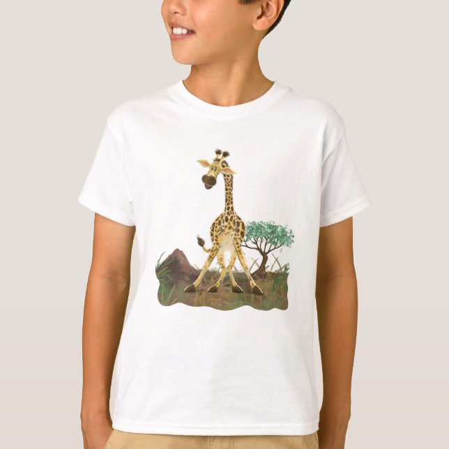 Animal Parade Giraffe T-Shirt (Front)