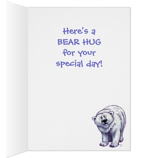 Animal Parade Polar Bear Happy Mothers Day (Inside (Right))