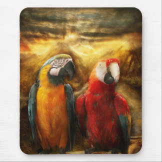 Animal - Parrot - Parrot-dise Mouse Pad