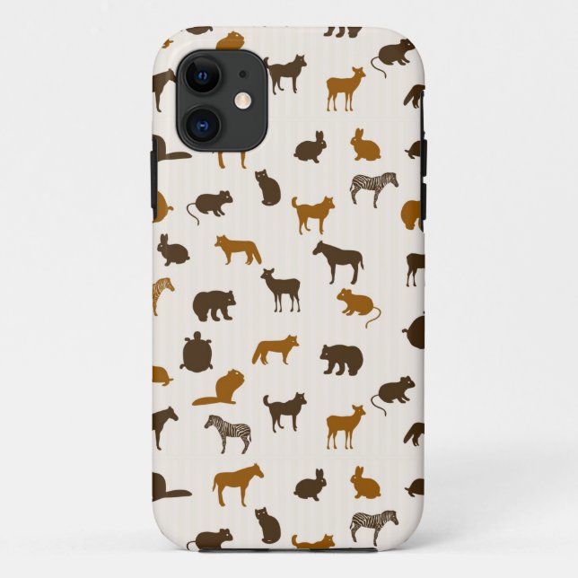 Animal pattern 1 Case-Mate iPhone case (Back)