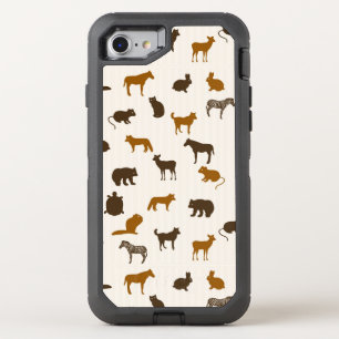 Animal pattern 1 OtterBox defender iPhone SE/8/7 case