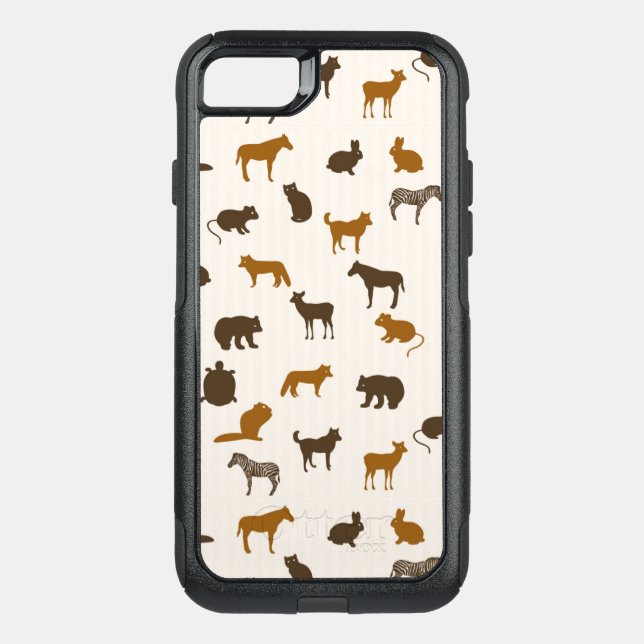 Animal pattern 1 otterbox iPhone case (Back)