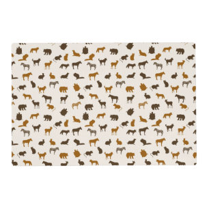 Animal pattern 1 placemat