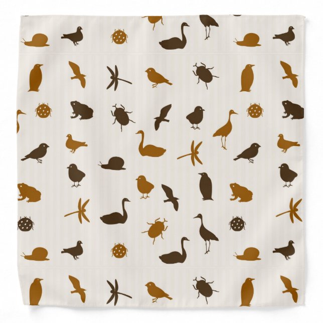 Animal pattern 2 bandana (Front)