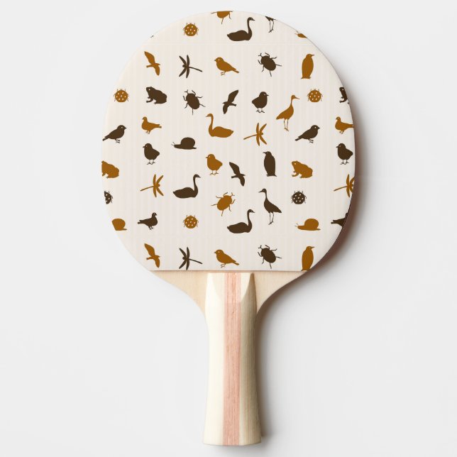 Animal pattern 2 Ping-Pong paddle (Front)