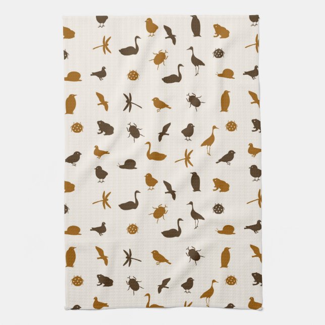Animal pattern 2 towel (Vertical)