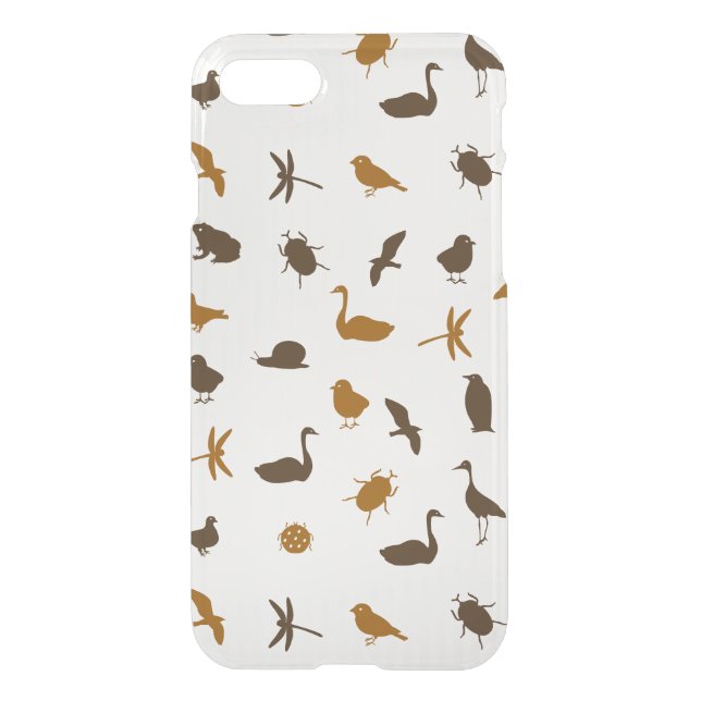 Animal pattern 2 uncommon iPhone case (Back)