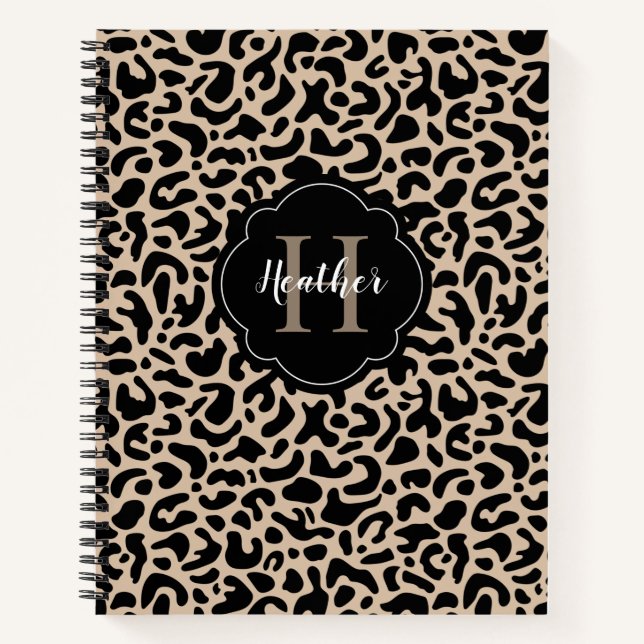 Animal Pattern Notebook (Front)