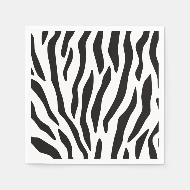 Animal Pattern Print Napkins (Front)