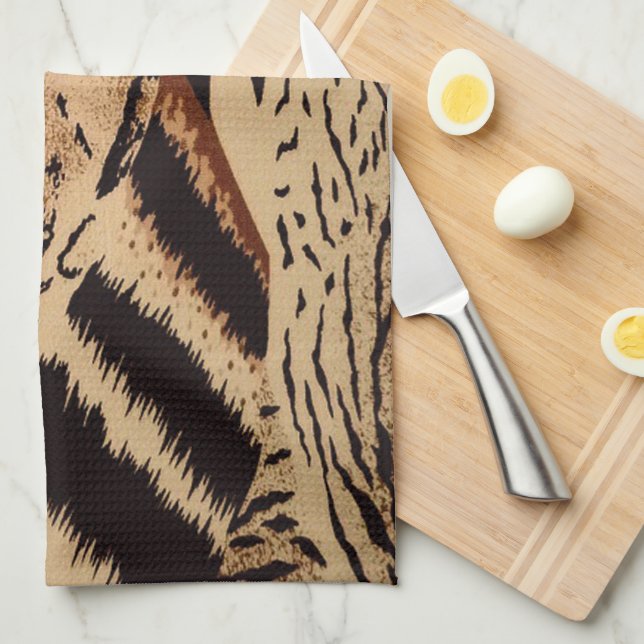 Animal Pattern Towel (Quarter Fold)