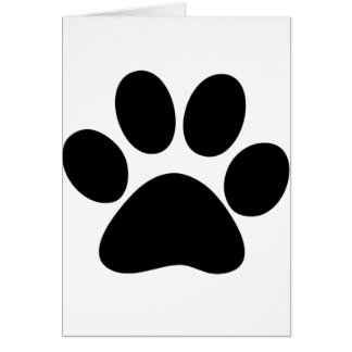 Animal Paw Cards