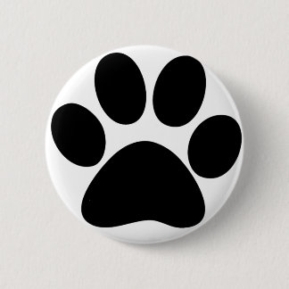 Animal Paw Pinback Button