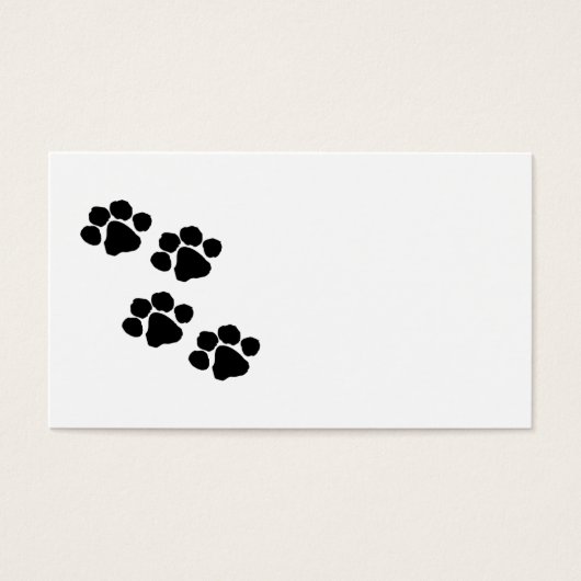 Animal Paw Prints (Front)