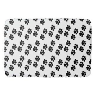 Animal Paw Prints Bath Mat