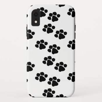Animal Paw Prints Iphone Xr Case by bonfireanimals at Zazzle