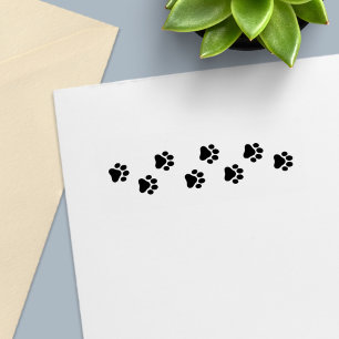 Animal Paw Prints - Cat Dog Pet Self-inking Stamp