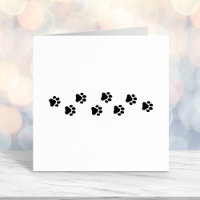 Animal Paw Prints - Cat Dog Pet