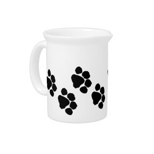 Animal Paw Prints Drink Pitcher