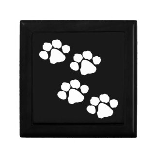 Animal Paw Prints Gift Box