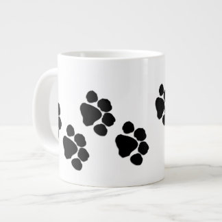 Animal Paw Prints Large Coffee Mug