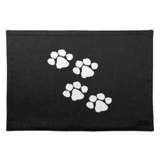 Animal Paw Prints Placemat