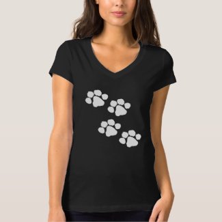 Pets Paw Prints and Pet Lover Shirts